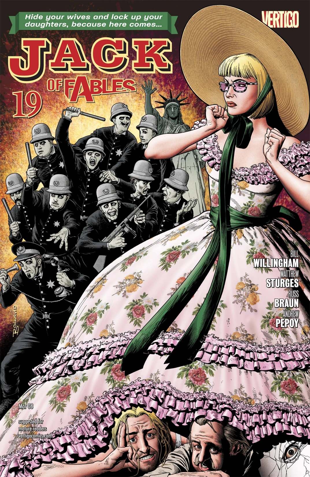 Jack of Fables #19 (DC, 2008 — Cover A) cover